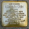 Stolperstein Obermainstr. 12 Fuerth Leopold