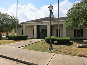 Sweeny City Hall on Ashley Wilson Road