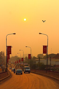 A road in Tongi