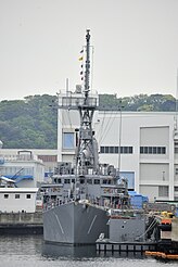 USS Avenger at the Port of Yokosuka