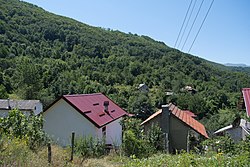 View of the village Burinec