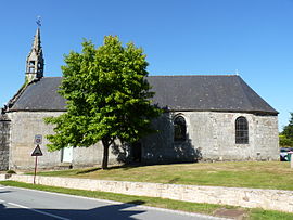 The chapel of Notre-Dame de la Croix, in Plélauff