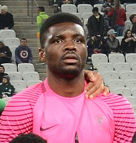 Akpeyi in 2016 als speler van Nigeria