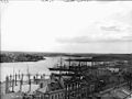 Blick auf Darling Harbour um 1900