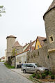 Abschnitt der Stadtmauer entlang der Falterstraße