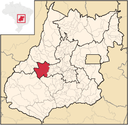 Location in Goias state