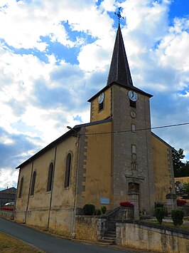 Kerk van St Genès in Mouilly