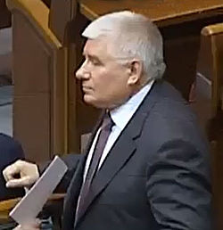 Mihajlo Csecsetov 2012 decemberében az Ukrán Legfelsőbb Tanácsban