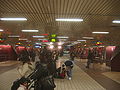 Gates 1-85 on the lower level of the Port Authority Bus Terminal in New York City