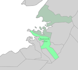 Location of Zona Zgjedhore Jugore e Reykjavik