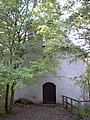 Kapelle der Burg Bittelschieß, oberhalb der Höhle