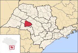 Marília – Mappa