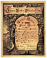 Sammelgebiet Sport: Anteilschein des Turn-Vereins Offenbach vom 20. April 1885