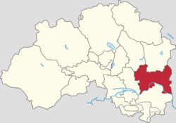Location inside of Changping District