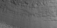 Close view of layers, as seen by HiRISE under HiWish program