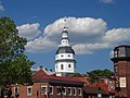 Image 25The Maryland State House in Annapolis dates to 1772, and houses the Maryland General Assembly and offices of the governor. (from Maryland)