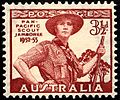 Image 6Australian Scouting stamp (from Scouting in popular culture)