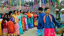 Bandana festival in the outskirts of Barharwa