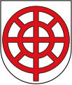 Wappen von Lautenbach mit Radnadel