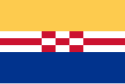 Flagge der Gemeinde Zwartewaterland