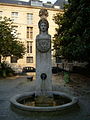 Fontaine du marché des Carmes, Square Gabriel-Pierné, (1819). ( 6th arrondissement).