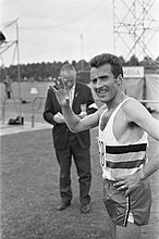 Gaston Roelants, Olympiasieger 1964 über 3000 Meter Hindernis, erreichte Platz acht