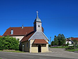 The chapel in Grandfontaine-sur-Creuse