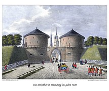 I 4 Das Steinthor in Hamburg im Jahre 1600