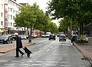 Hildesheimer Straße Richtung stadtauswärts nahe Aegidientorplatz