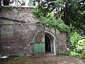 Edge of the former fort with gate