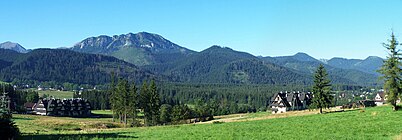 Kościelisko i Tatry Zachodnie.