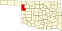 Ellis County map