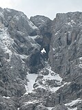 Das größere der beiden Felsenfenster