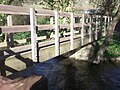 Footbridge over River Clwyd Pwllglas