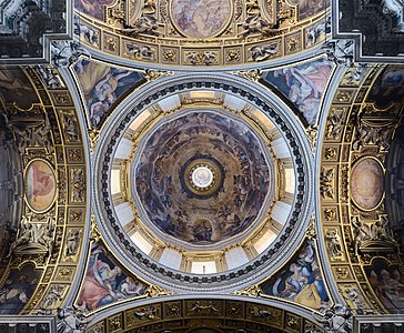 Affreschi del Cigoli nella cupola della cappella Paolina in Santa Maria Maggiore a Roma (1610-1613)