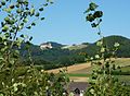 Schloss Krumbach, gesehen von Bad Schönau