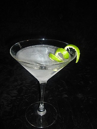 A classic martini