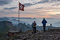 Abends auf dem Faulhorn