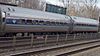 Amtrak Amfleet I coaches at Iselin (Metropark), NJ, in March 2006