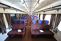 Interior of an unrefurbished BTN type economy carriage