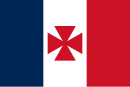 Wallis ve Futuna Fransız himayesindeki bayrağı (1860–1886)
