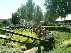 Eichhörnchenbahn in Freizeitpark Lochmühle