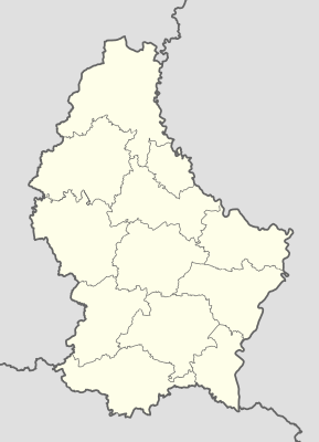 Location map Λουξεμβούργο