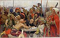 1893 versiyonu. Tuval üzerine yağlı boya. 174 × 265 cm. Harkiv, Devlet Güzel Sanatlar Müzesi.