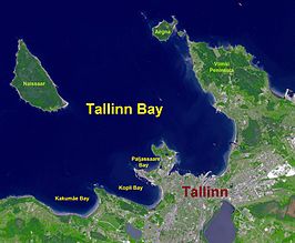 De Baai van Tallinn met zijn onderdelen