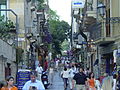 A street in Taormina, Sicily