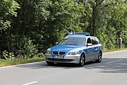 BMW 5er Touring der Polizei