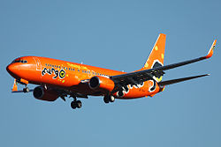 Boeing 737-800 der Mango