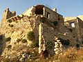 Resti di una torre del castello di Calatubo crollata per incuria