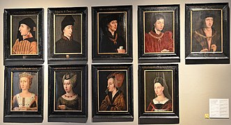 σειρά: Portraits of the Dukes of Burgundy 